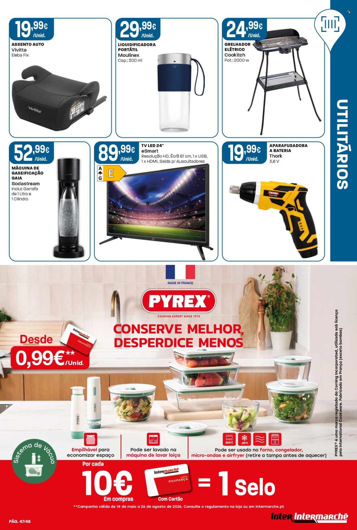 Folheto Intermarché - 13.8.2026 - 19.8.2026. Página 47