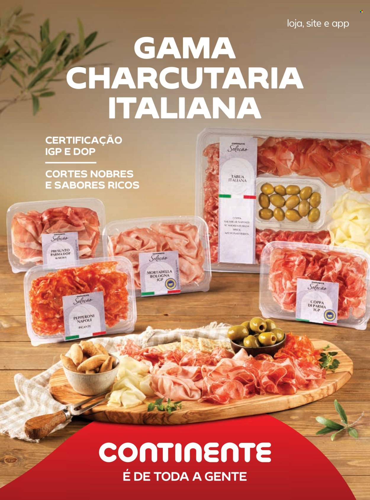 Folheto Continente. Página 19