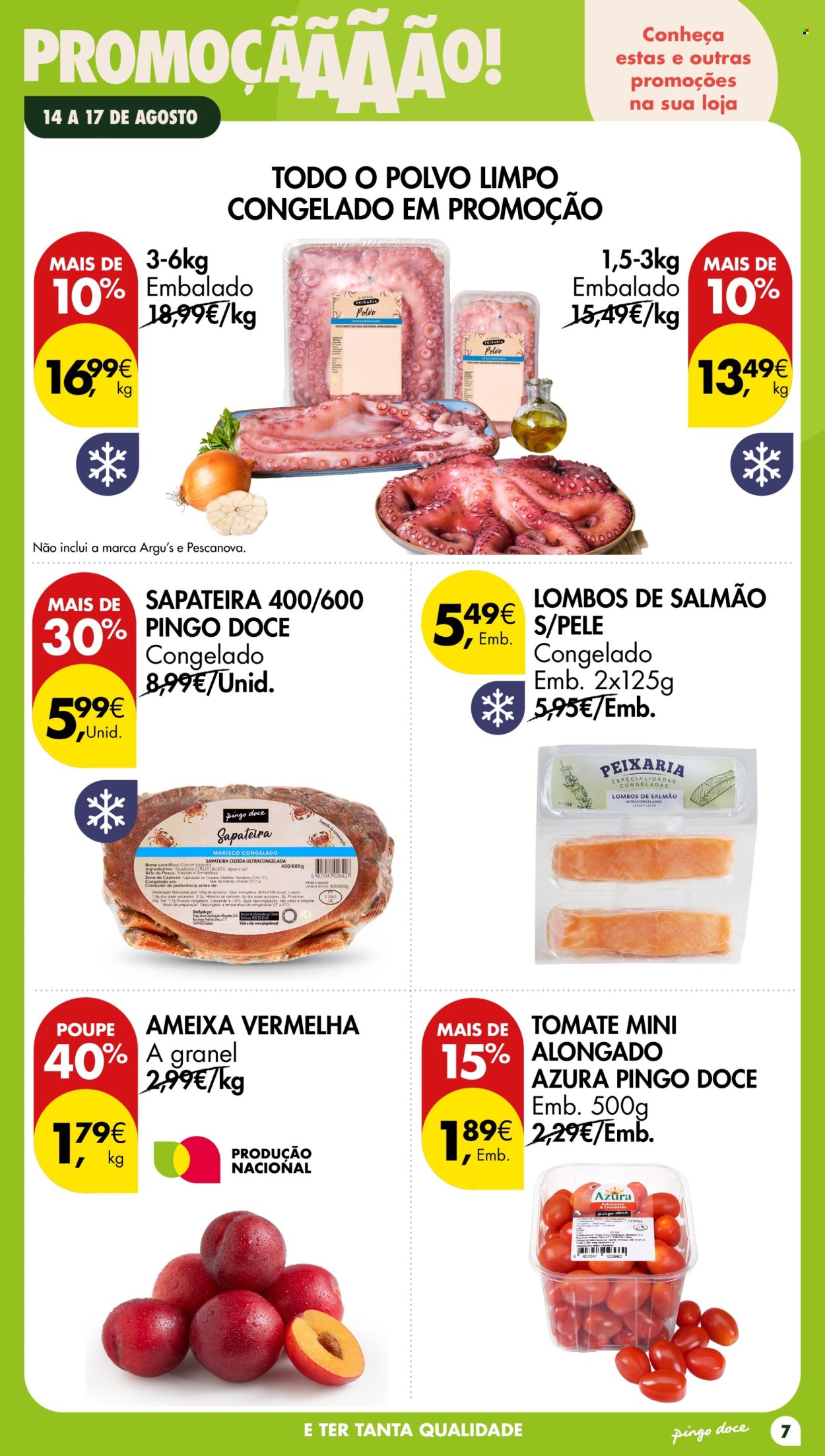 Folheto Pingo Doce - 14.8.2026 - 17.8.2026. Página 7