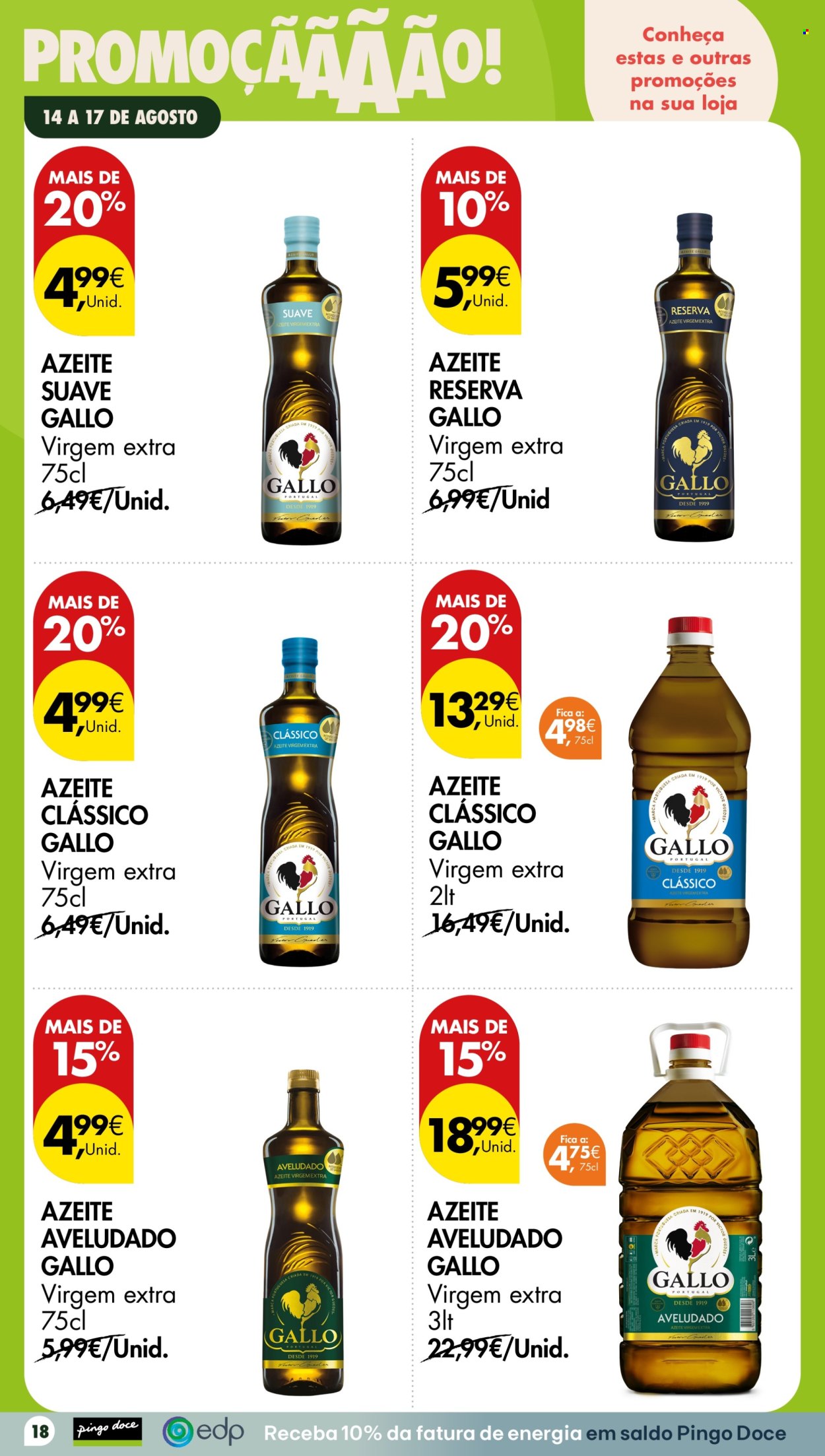 Folheto Pingo Doce - 14.8.2026 - 17.8.2026. Página 18