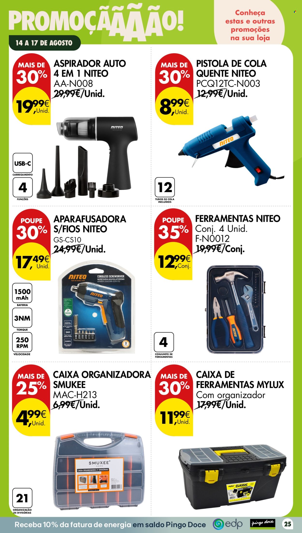 Folheto Pingo Doce - 14.8.2026 - 17.8.2026. Página 25
