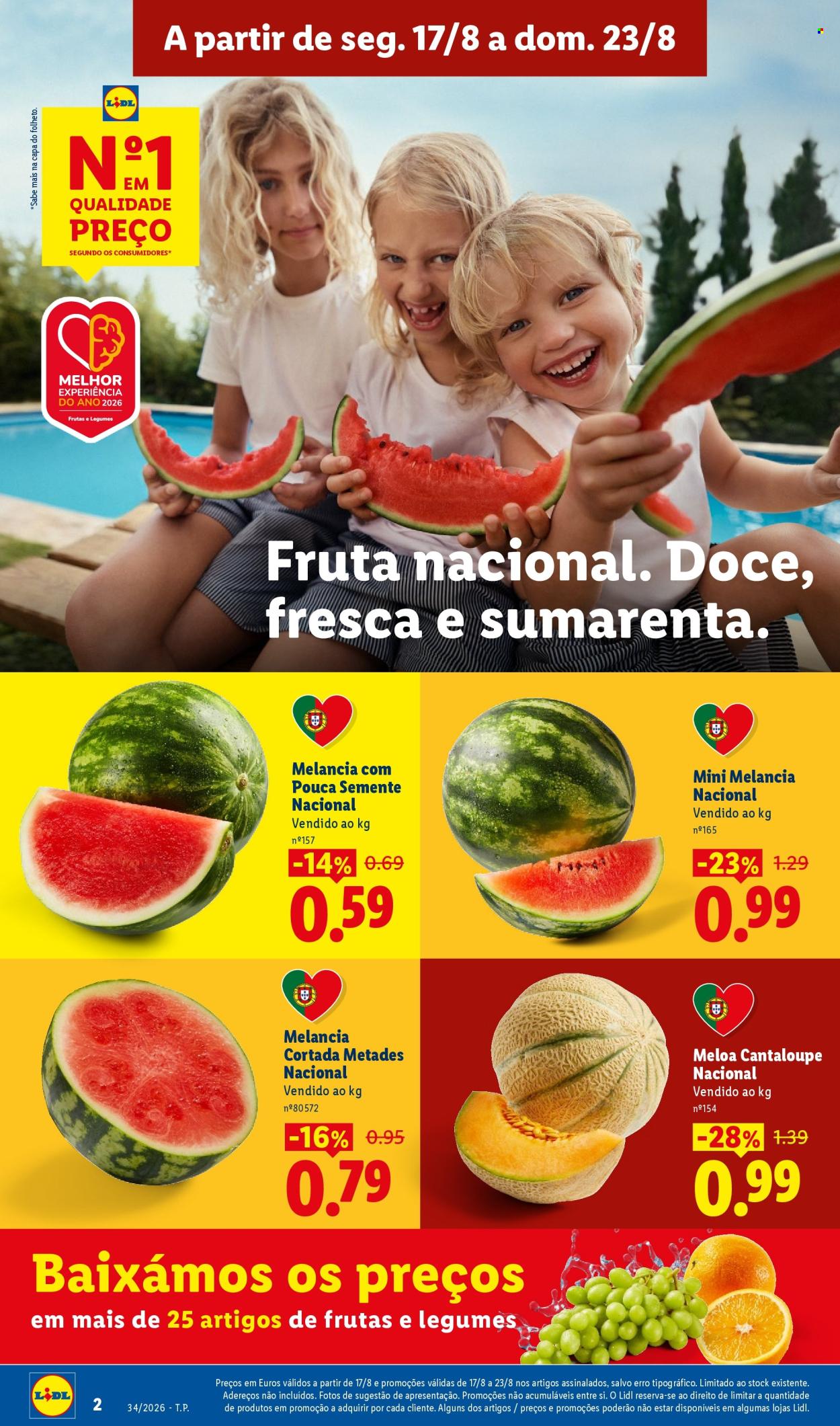 Folheto Lidl - 17.8.2026 - 23.8.2026. Página 2