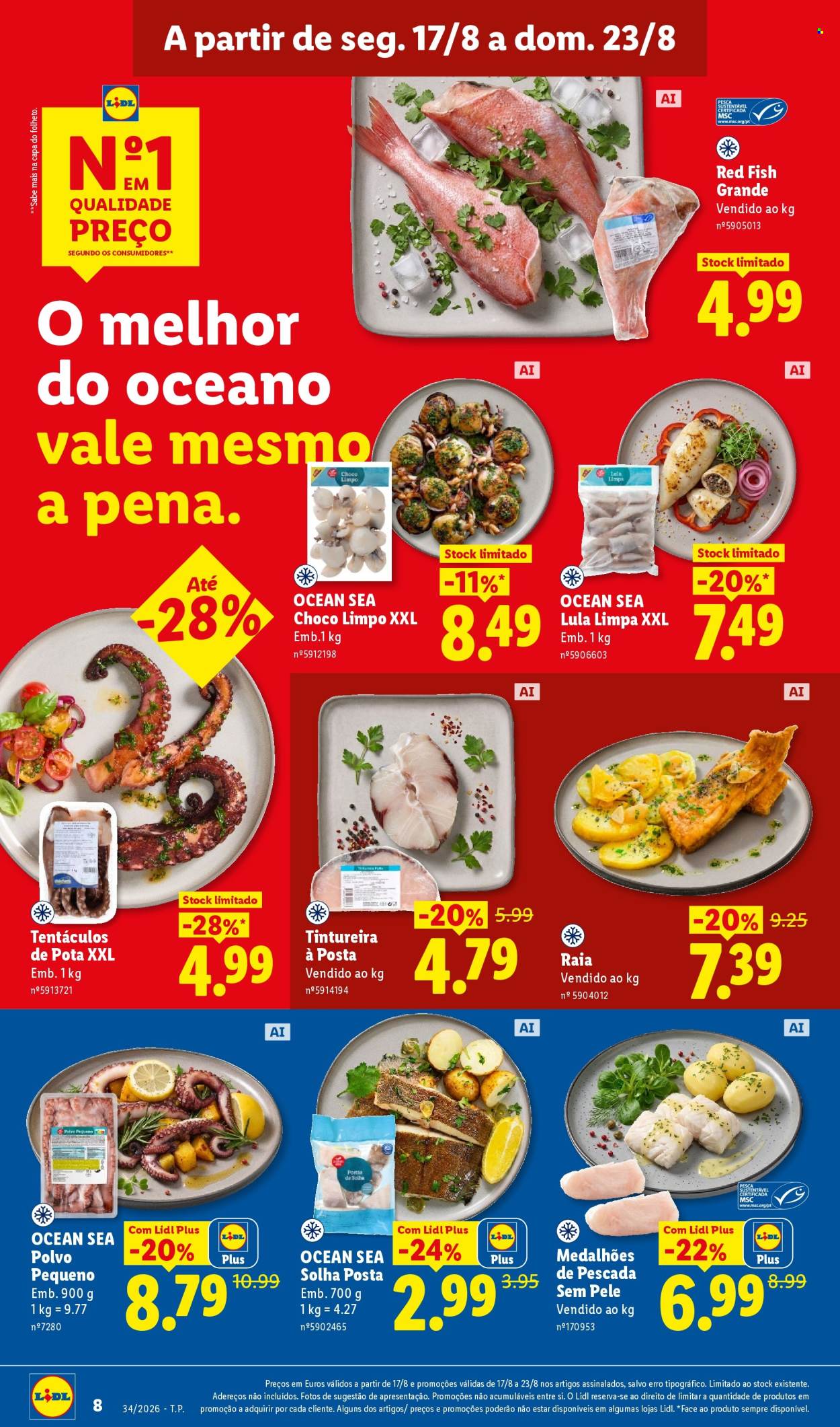 Folheto Lidl - 17.8.2026 - 23.8.2026. Página 8