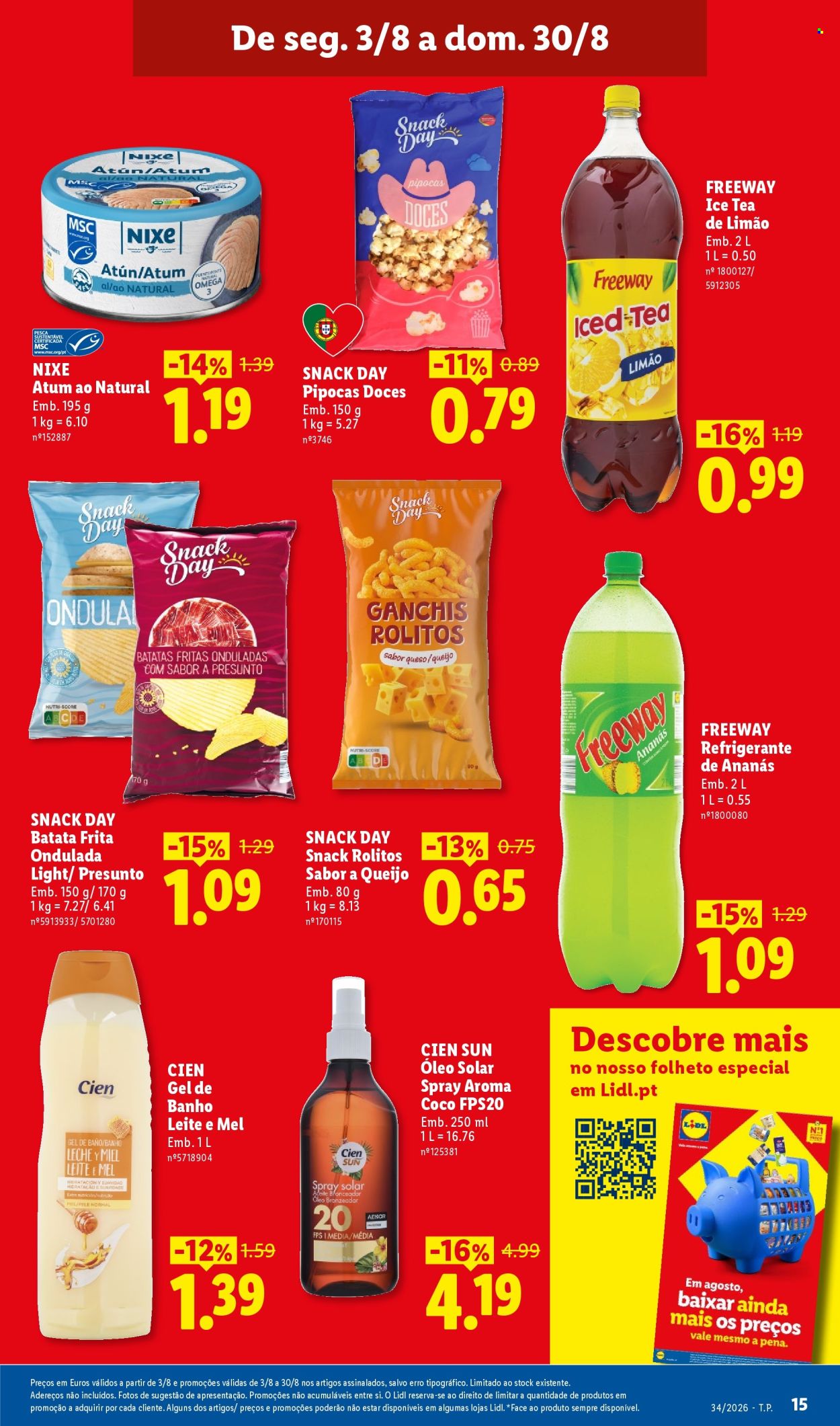Folheto Lidl - 17.8.2026 - 23.8.2026. Página 15