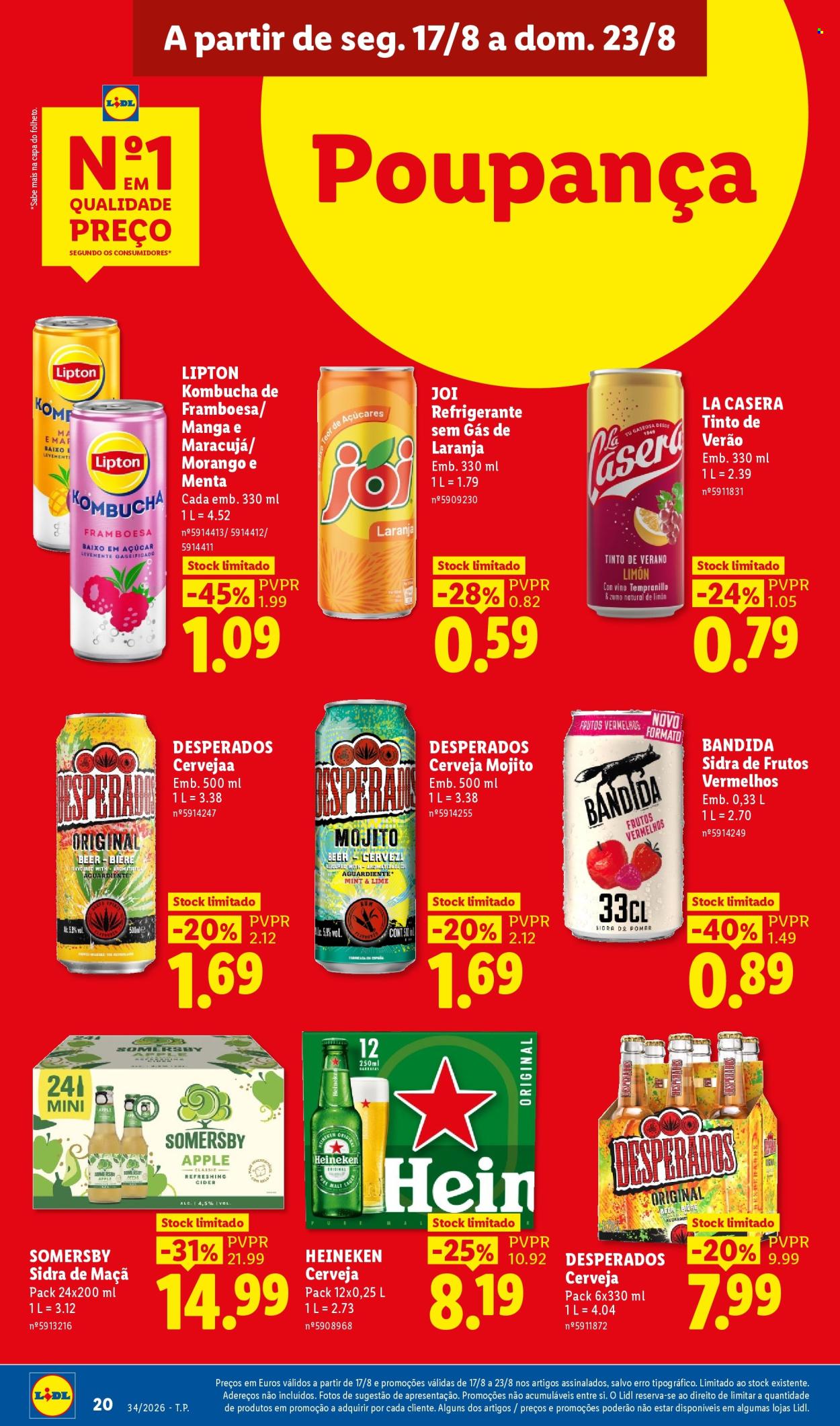 Folheto Lidl - 17.8.2026 - 23.8.2026. Página 20