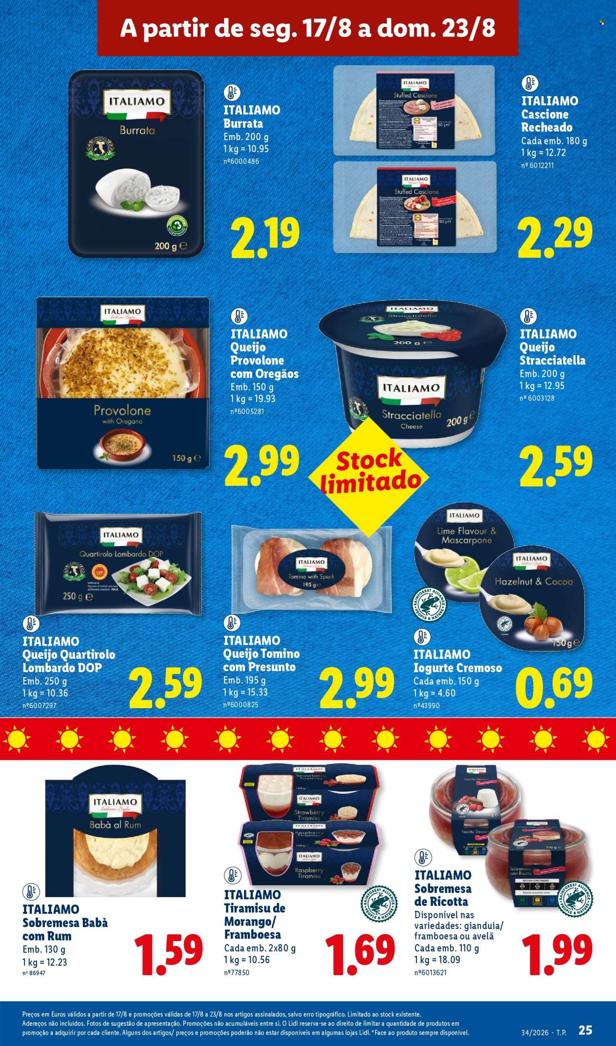 Folheto Lidl - 17.8.2026 - 23.8.2026. Página 25