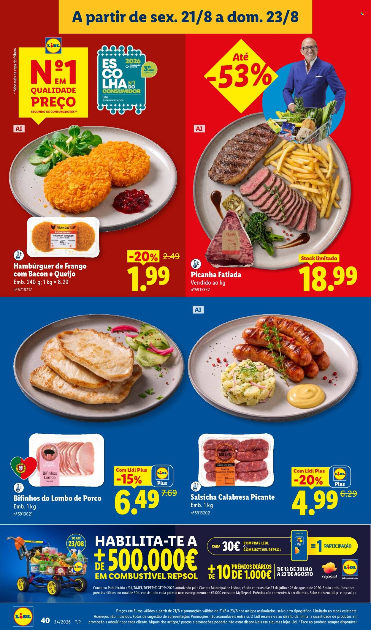 Folheto Lidl - 17.8.2026 - 23.8.2026. Página 40