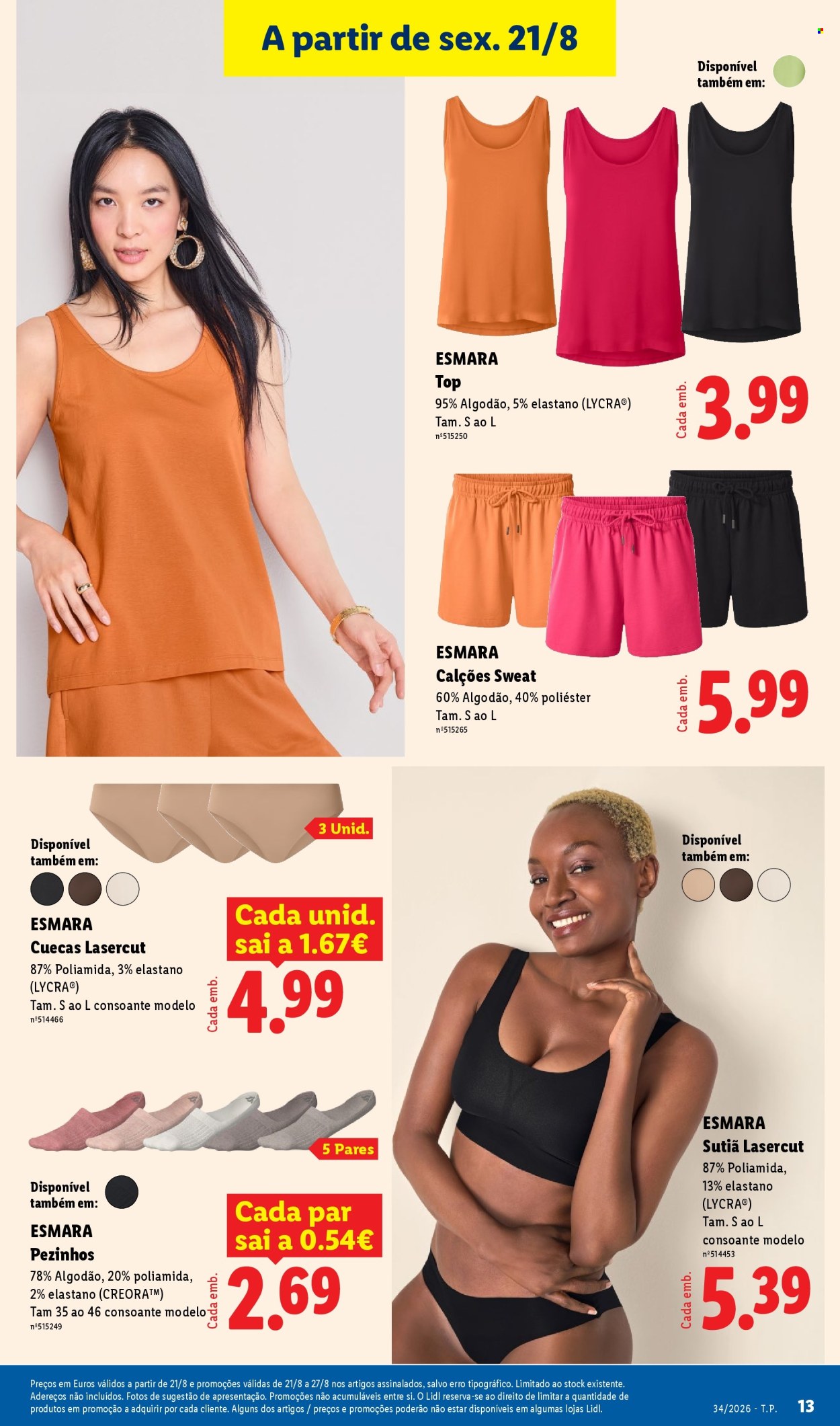 Folheto Lidl - 17.8.2026 - 21.8.2026. Página 13