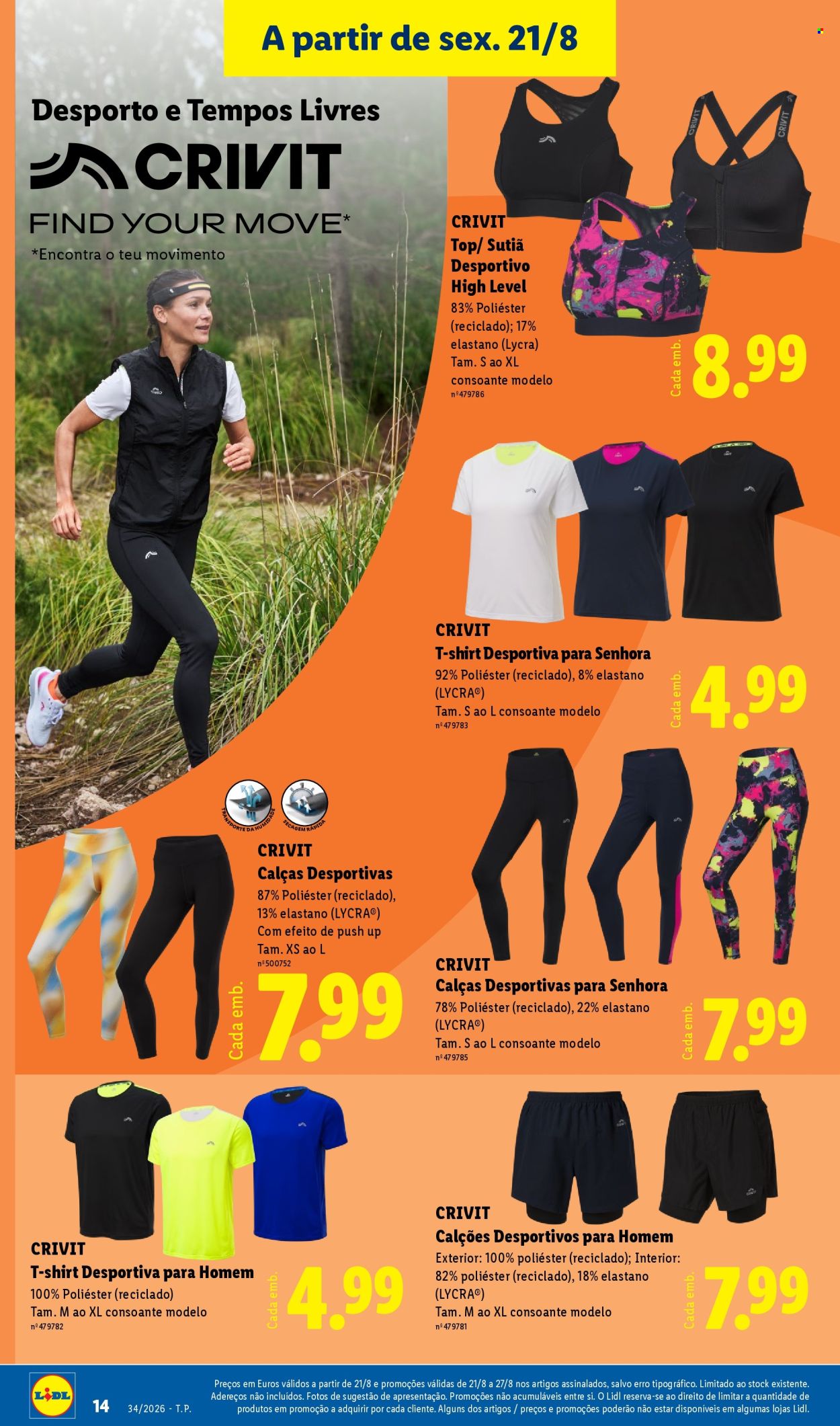 Folheto Lidl - 17.8.2026 - 21.8.2026. Página 14