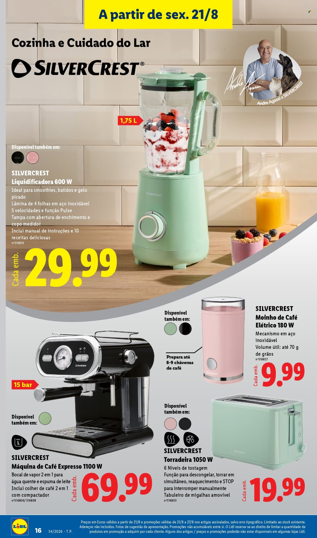 Folheto Lidl - 17.8.2026 - 21.8.2026. Página 16