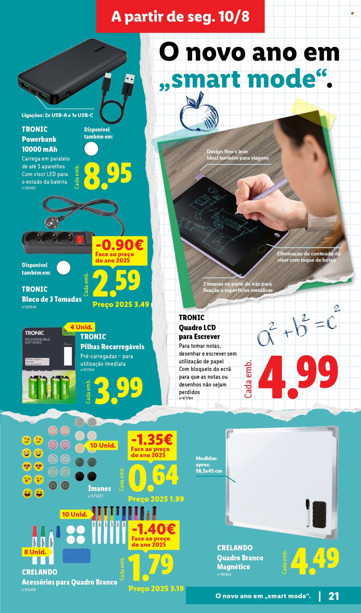 Folheto Lidl - 10.8.2026 - 16.8.2026. Página 21