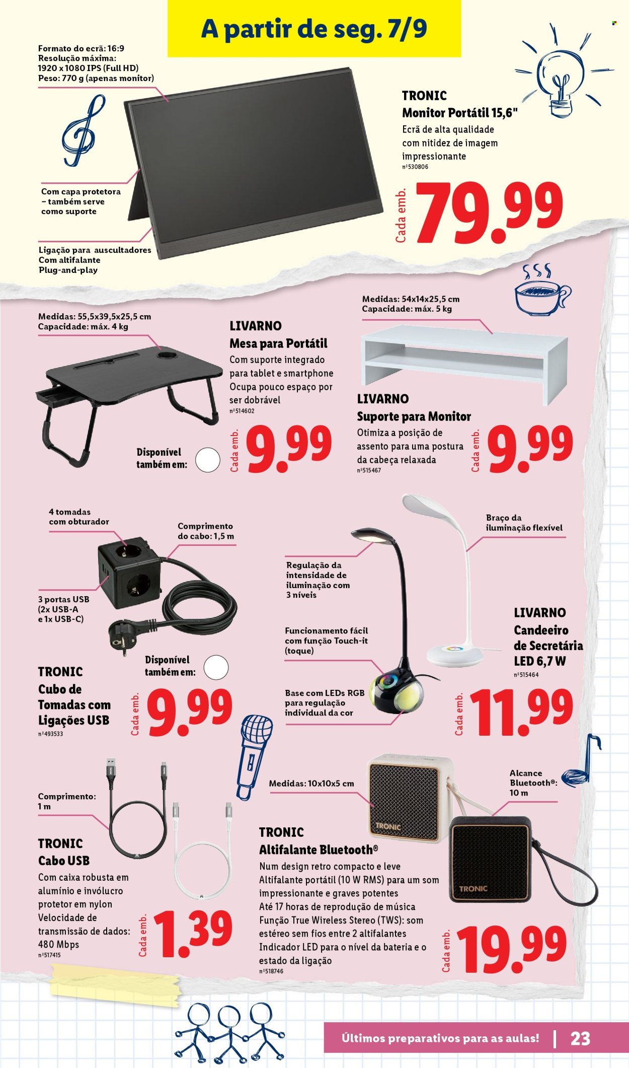Folheto Lidl - 10.8.2026 - 16.8.2026. Página 23