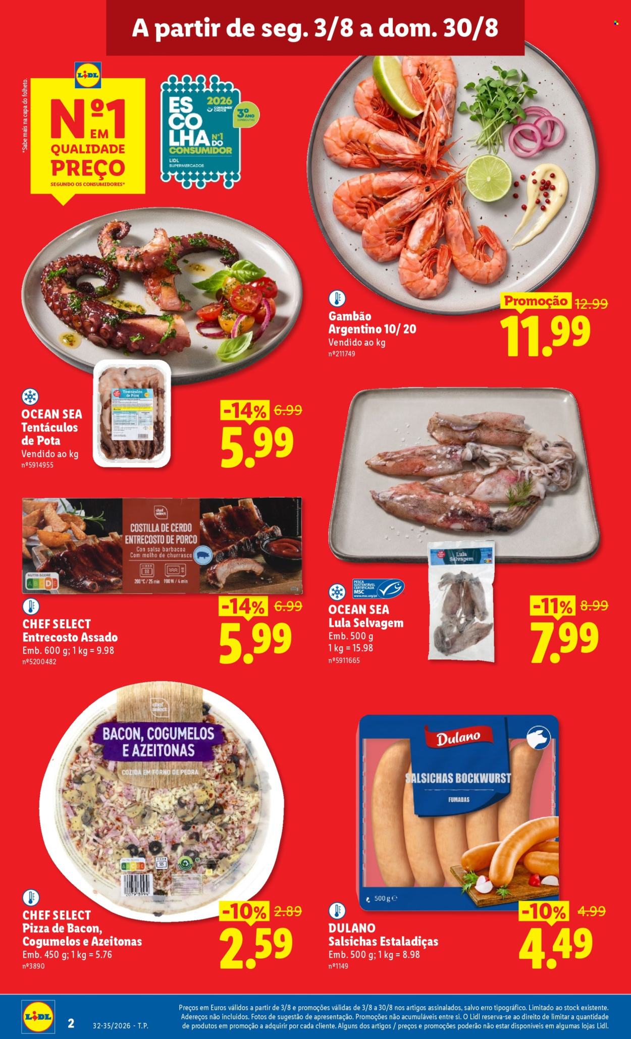Folheto Lidl - 3.8.2026 - 30.8.2026. Página 2