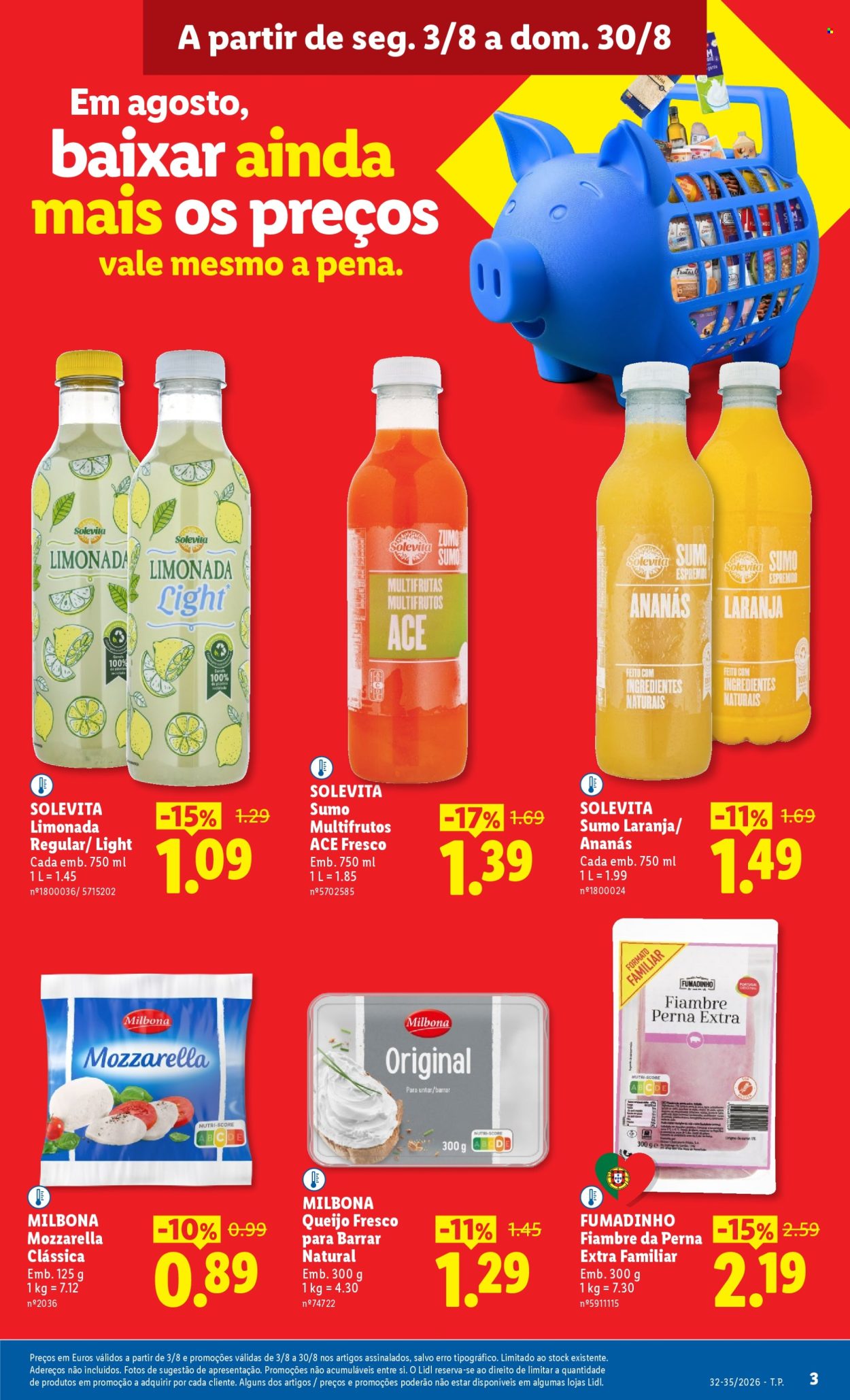 Folheto Lidl - 3.8.2026 - 30.8.2026. Página 3
