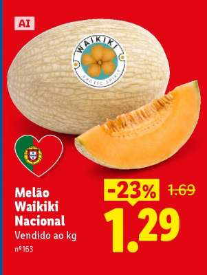 Melão Waikiki Nacional
