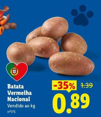 Batata Vermelha Nacional