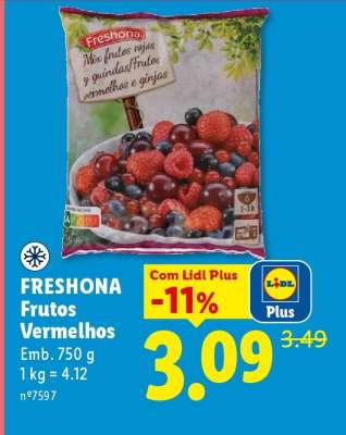 FRESHONA Frutos Vermelhos