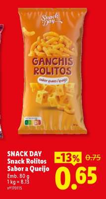 SNACK DAY Snack Rolitos
