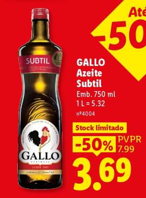 Gallo Azeite Subtil
