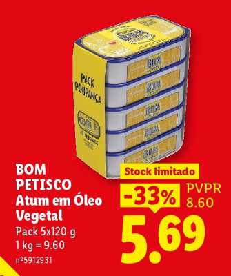 Bom Petisco Atum em Óleo Vegetal