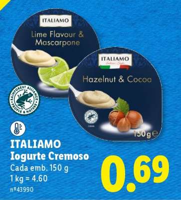 ITALIAMO Logurte Cremoso