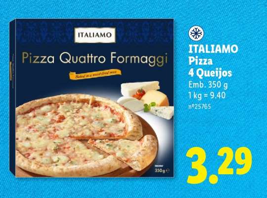 ITALIAMO Pizza 4 Queijos