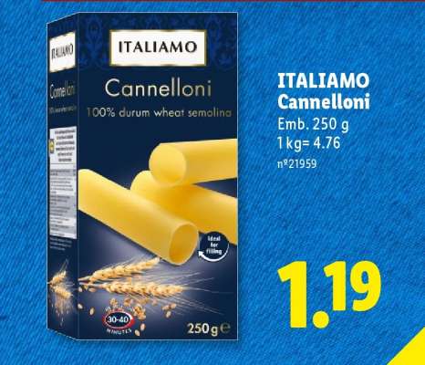 ITALIAMO Cannelloni