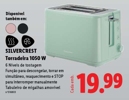 SILVERCREST Torradeira 1050 W