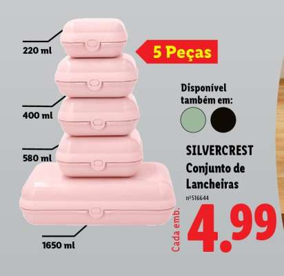 SILVERCREST Conjunto de Lancheiras