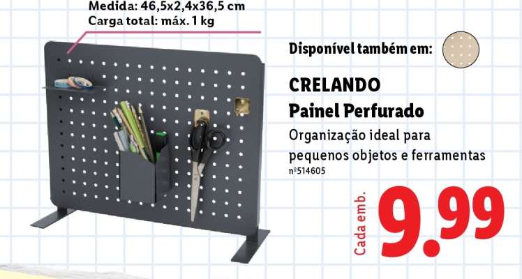 CRELANDO Painel Perfurado