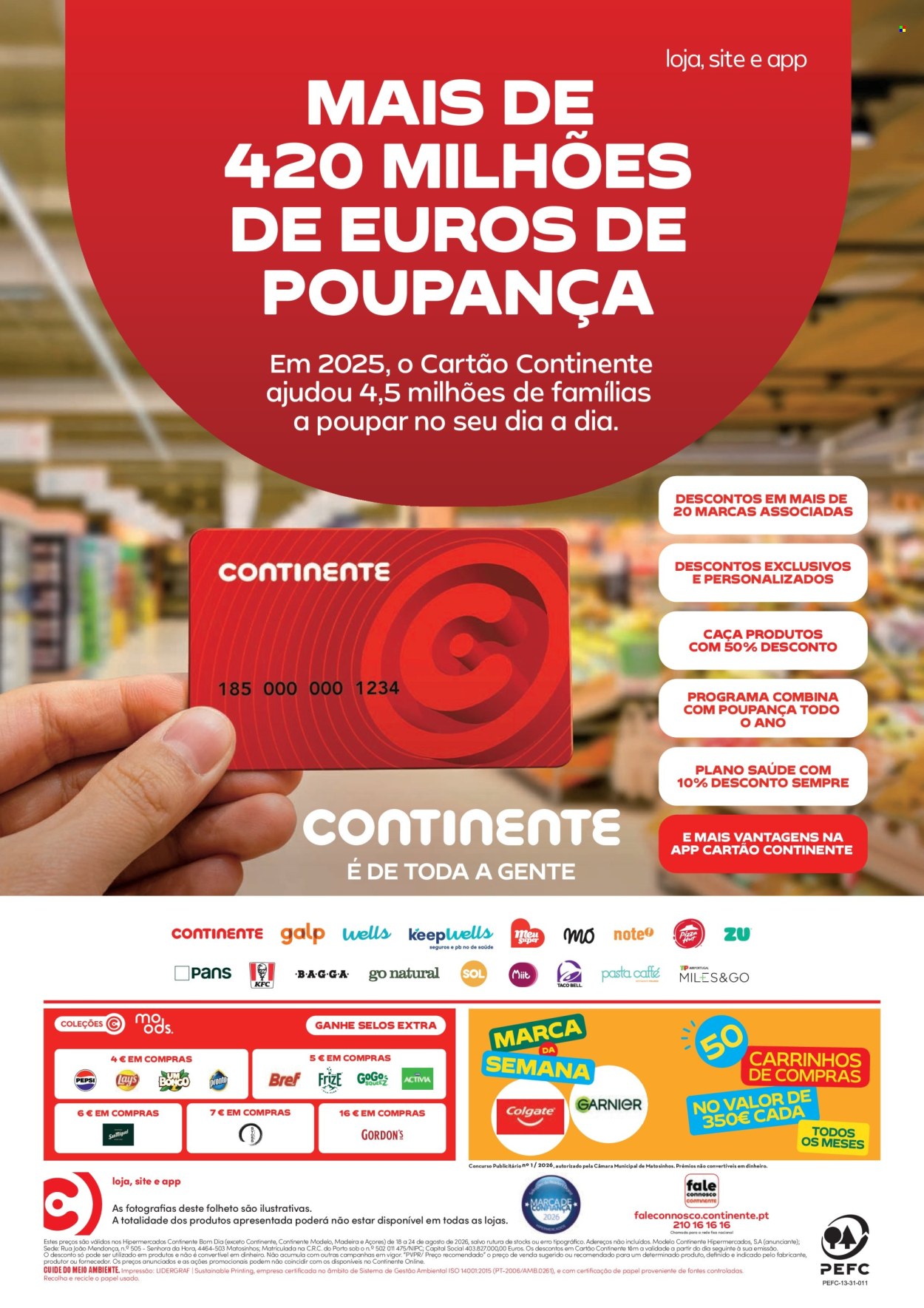 Folheto Continente Bom Dia - 18.8.2026 - 24.8.2026. Página 24