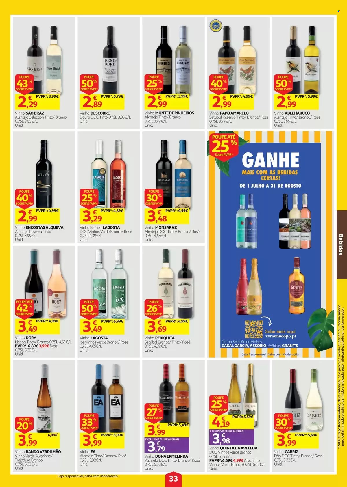 Folheto Auchan - 20.8.2026 - 26.8.2026. Página 33