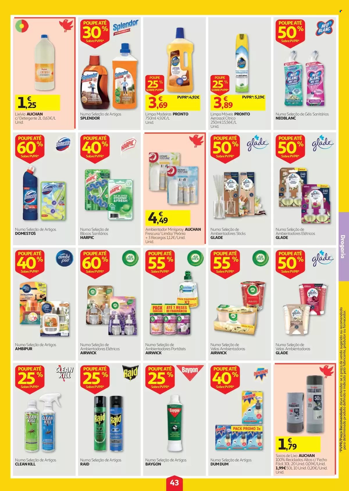 Folheto Auchan - 20.8.2026 - 26.8.2026. Página 43