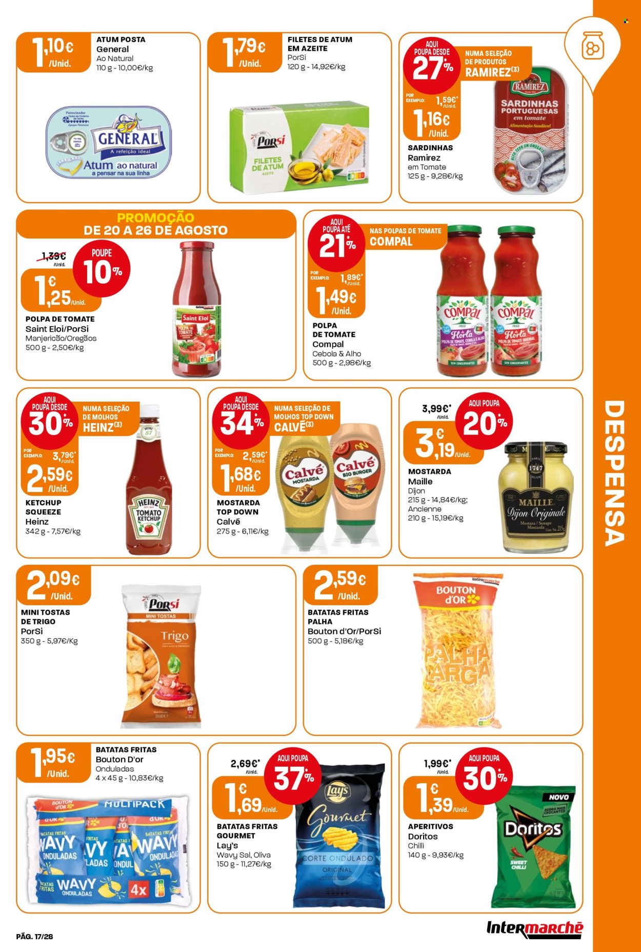Folheto Intermarché - 20.8.2026 - 26.8.2026. Página 17