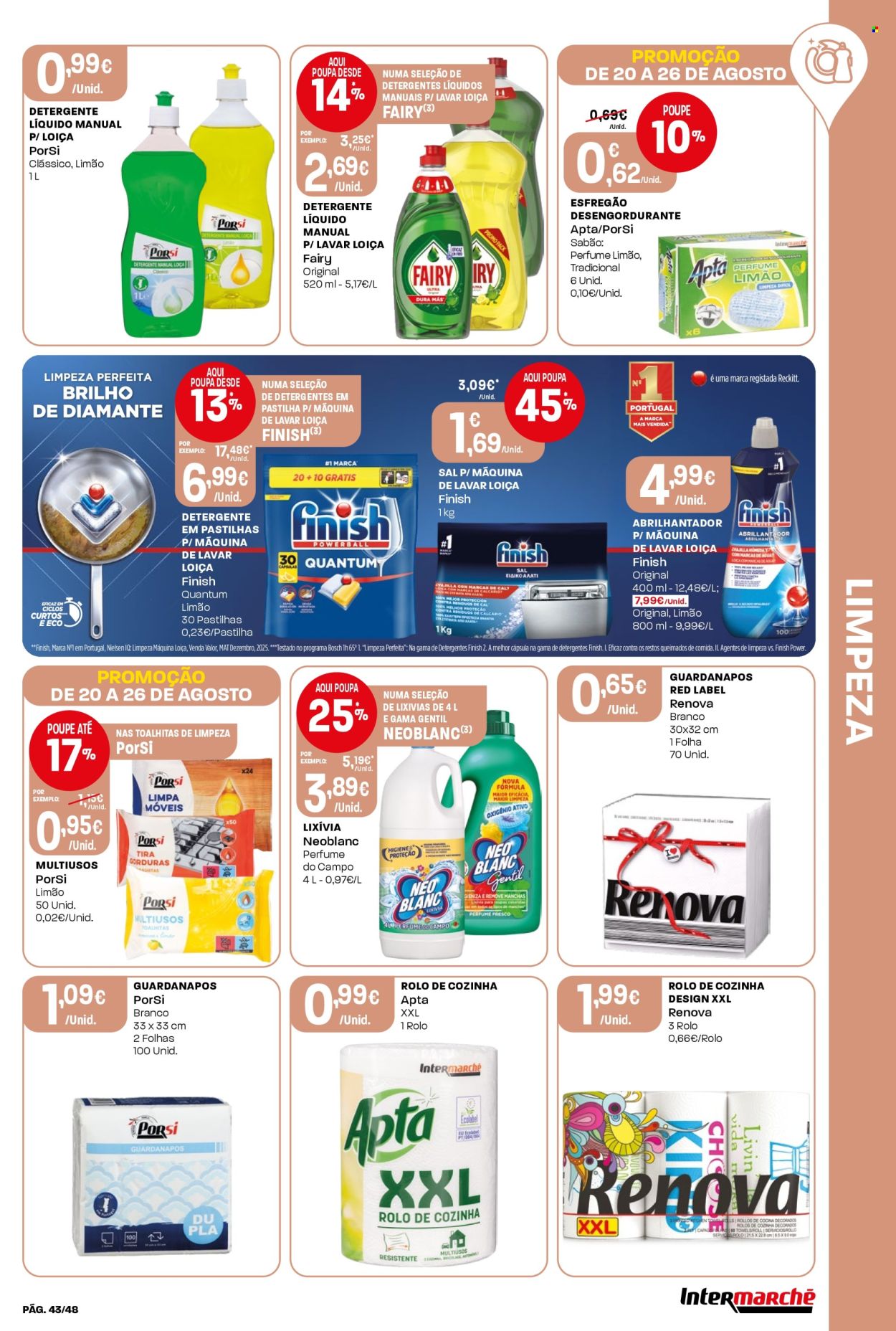 Folheto Intermarché - 20.8.2026 - 26.8.2026. Página 43