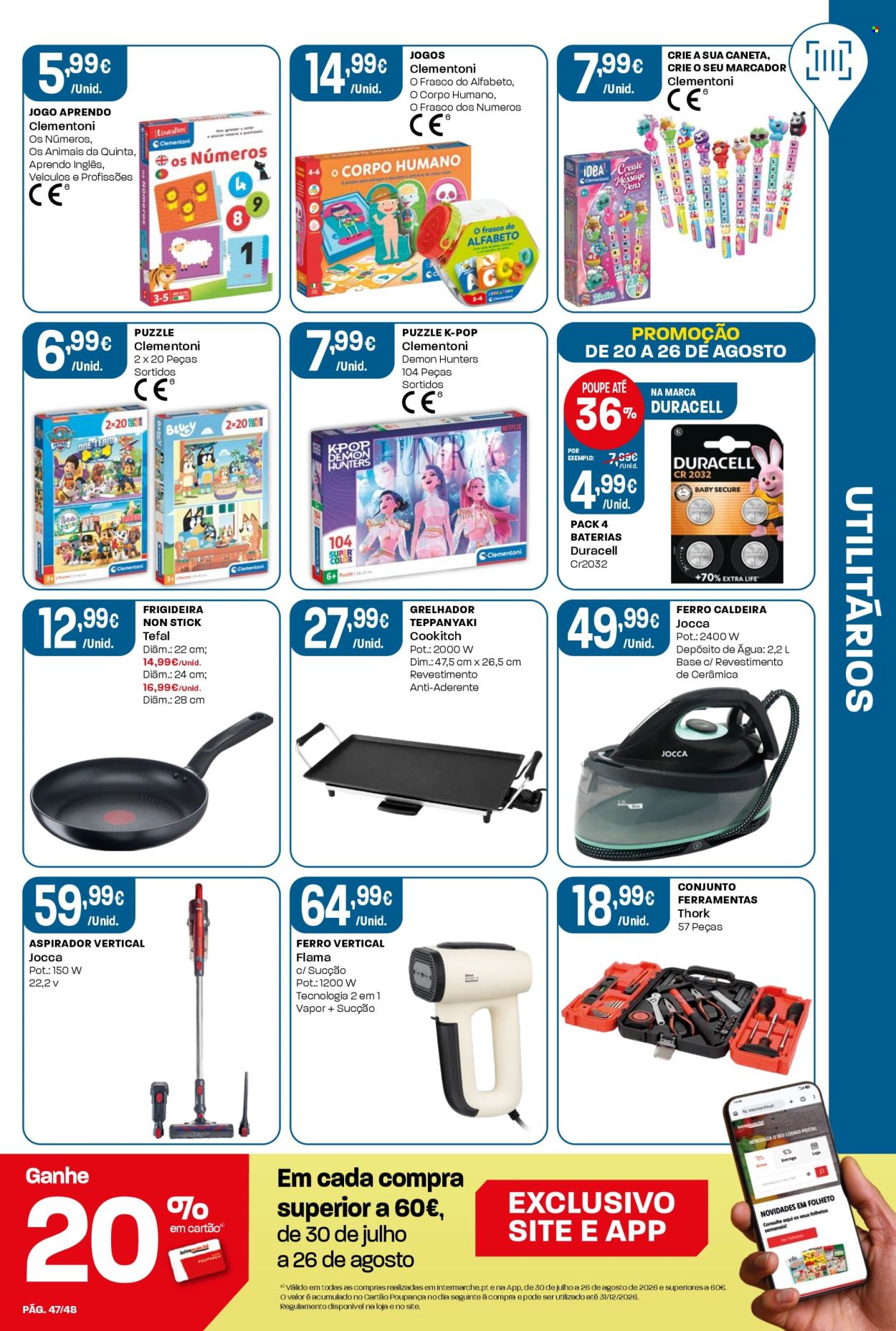 Folheto Intermarché - 20.8.2026 - 26.8.2026. Página 47