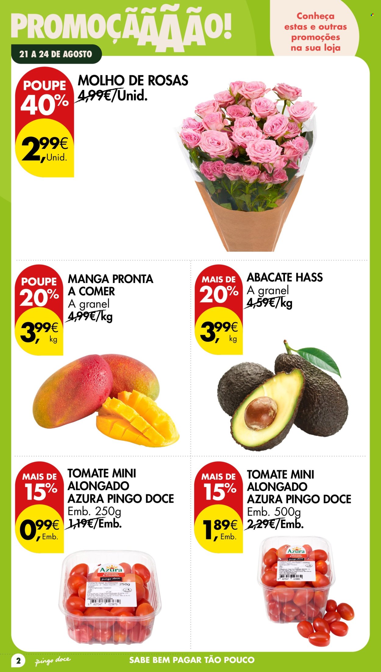 Folheto Pingo Doce - 21.8.2026 - 24.8.2026. Página 2