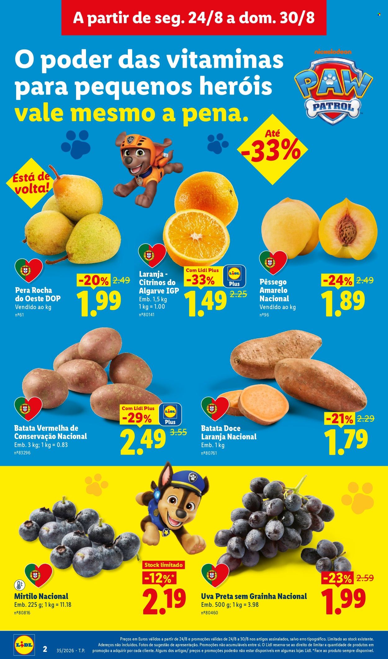 Folheto Lidl - 24.8.2026 - 30.8.2026. Página 2