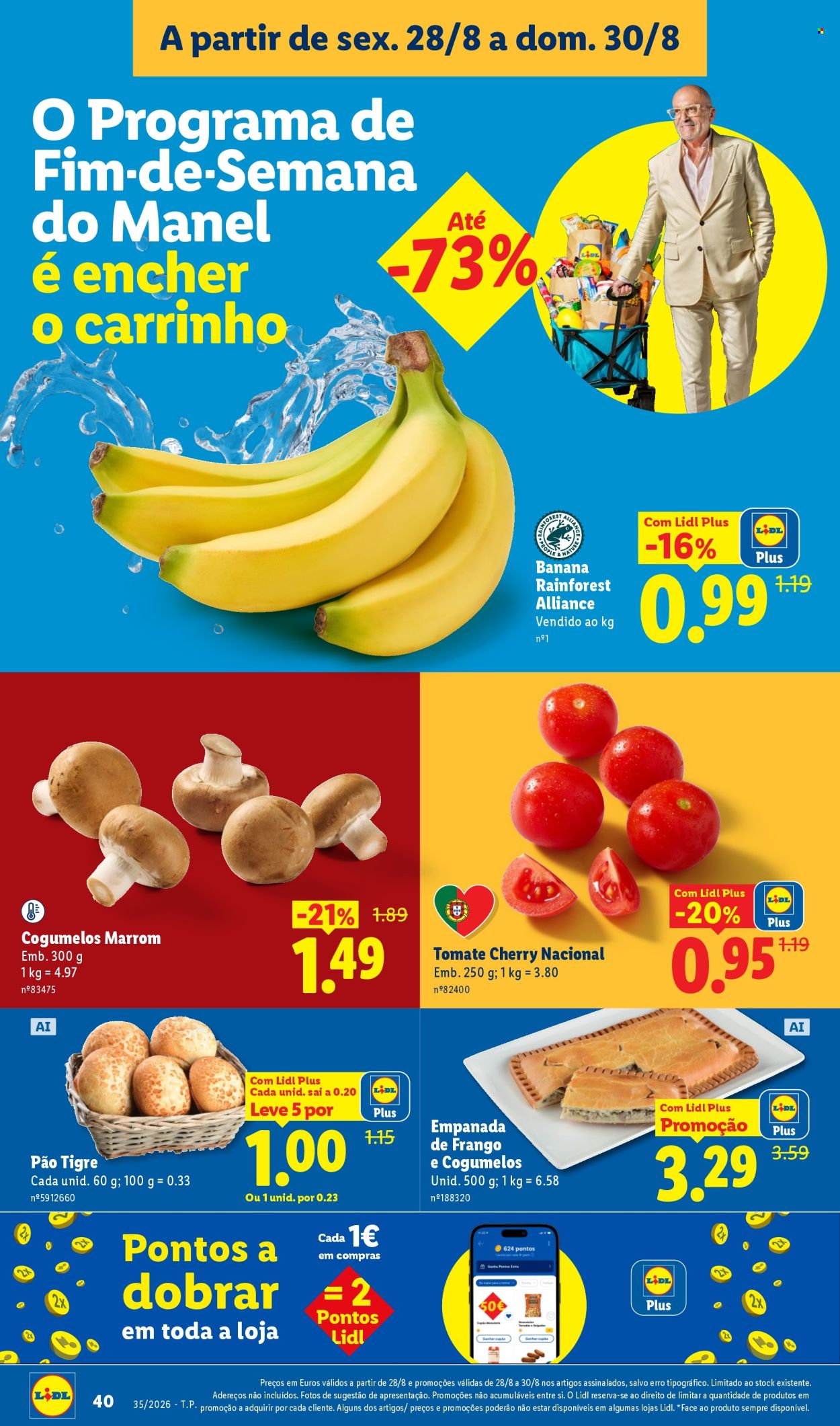 Folheto Lidl - 24.8.2026 - 30.8.2026. Página 40