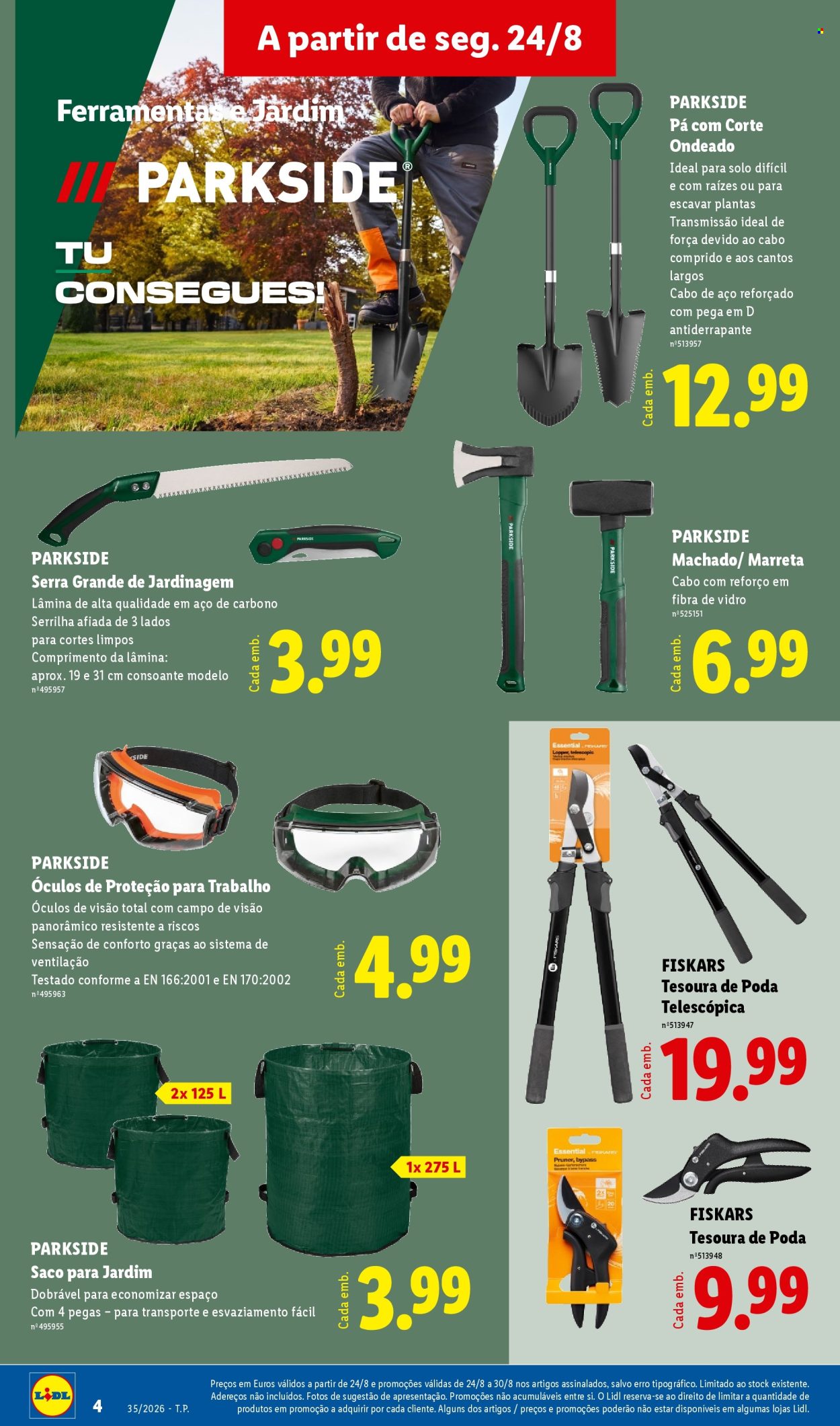 Folheto Lidl - 24.8.2026 - 28.8.2026. Página 4
