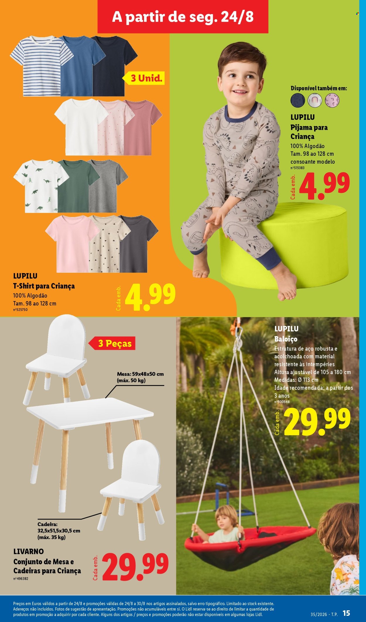 Folheto Lidl - 24.8.2026 - 28.8.2026. Página 15