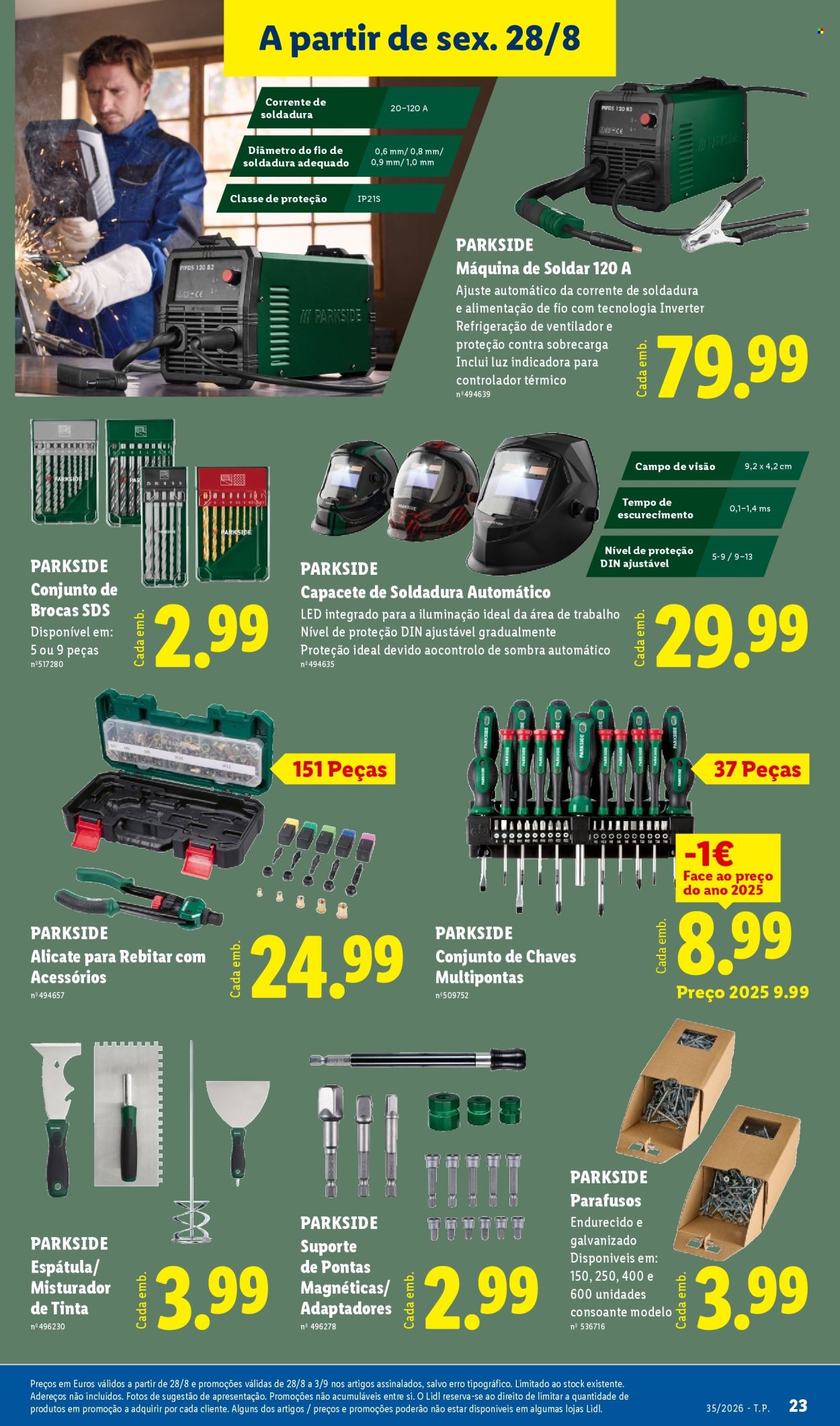 Folheto Lidl - 24.8.2026 - 28.8.2026. Página 23