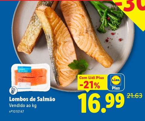 Lombos de Salmão