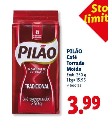 PILÃO Café Torrado Moído