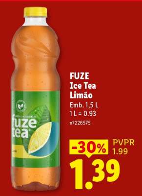 FUZE Ice Tea Limão