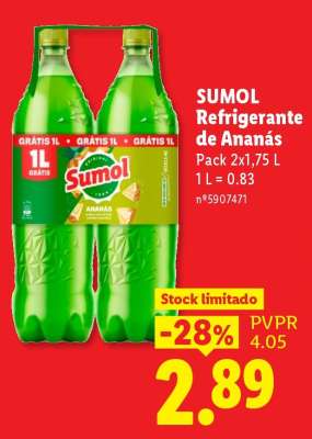 SUMOL Refrigerante de Ananás