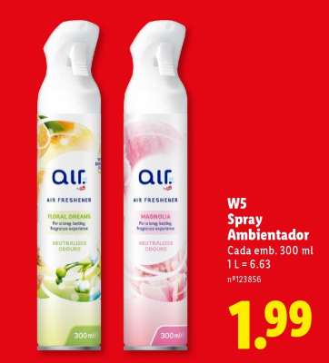 W5 Spray Ambientador