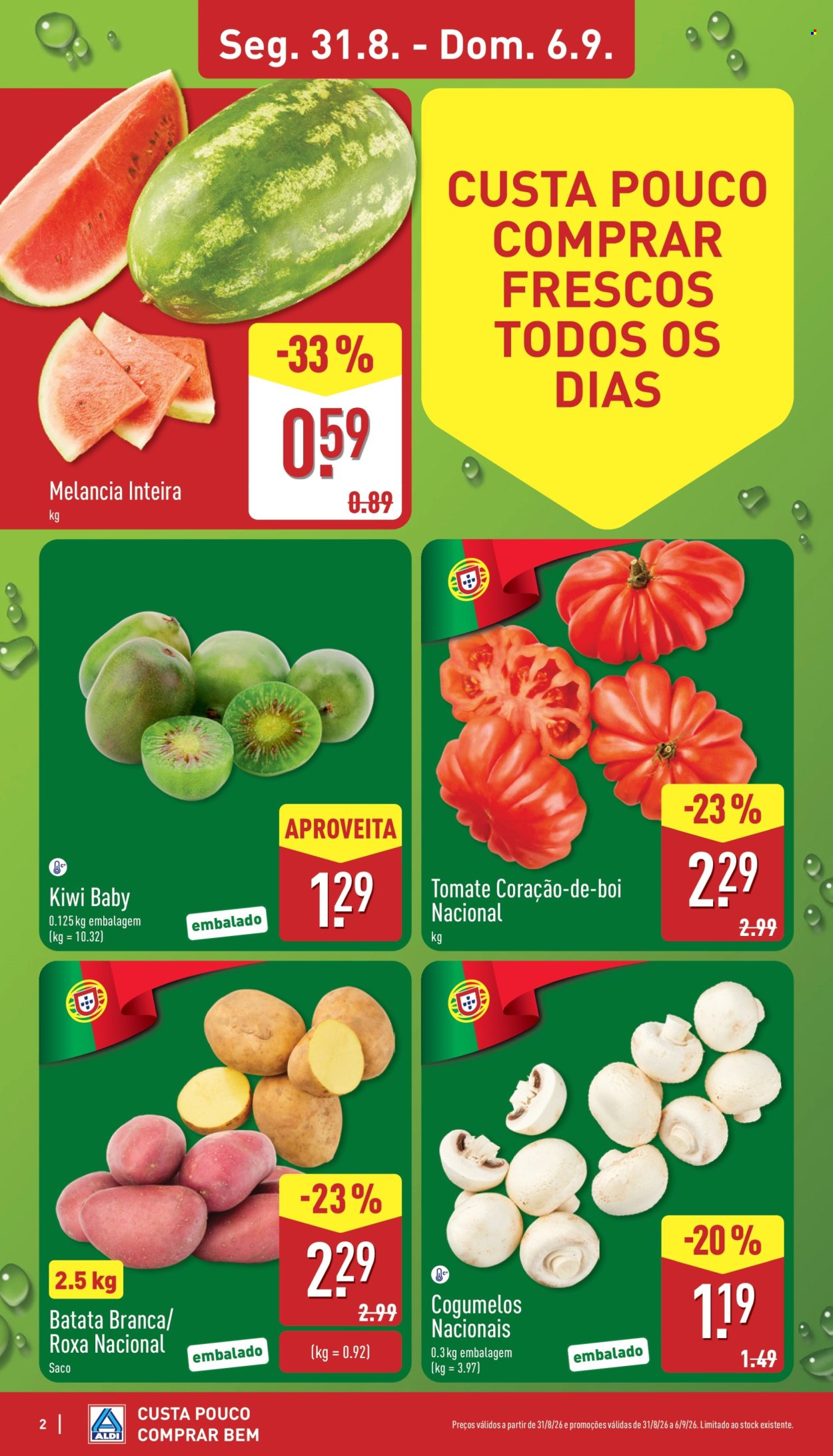 Folheto Aldi - 31.8.2026 - 6.9.2026. Página 2
