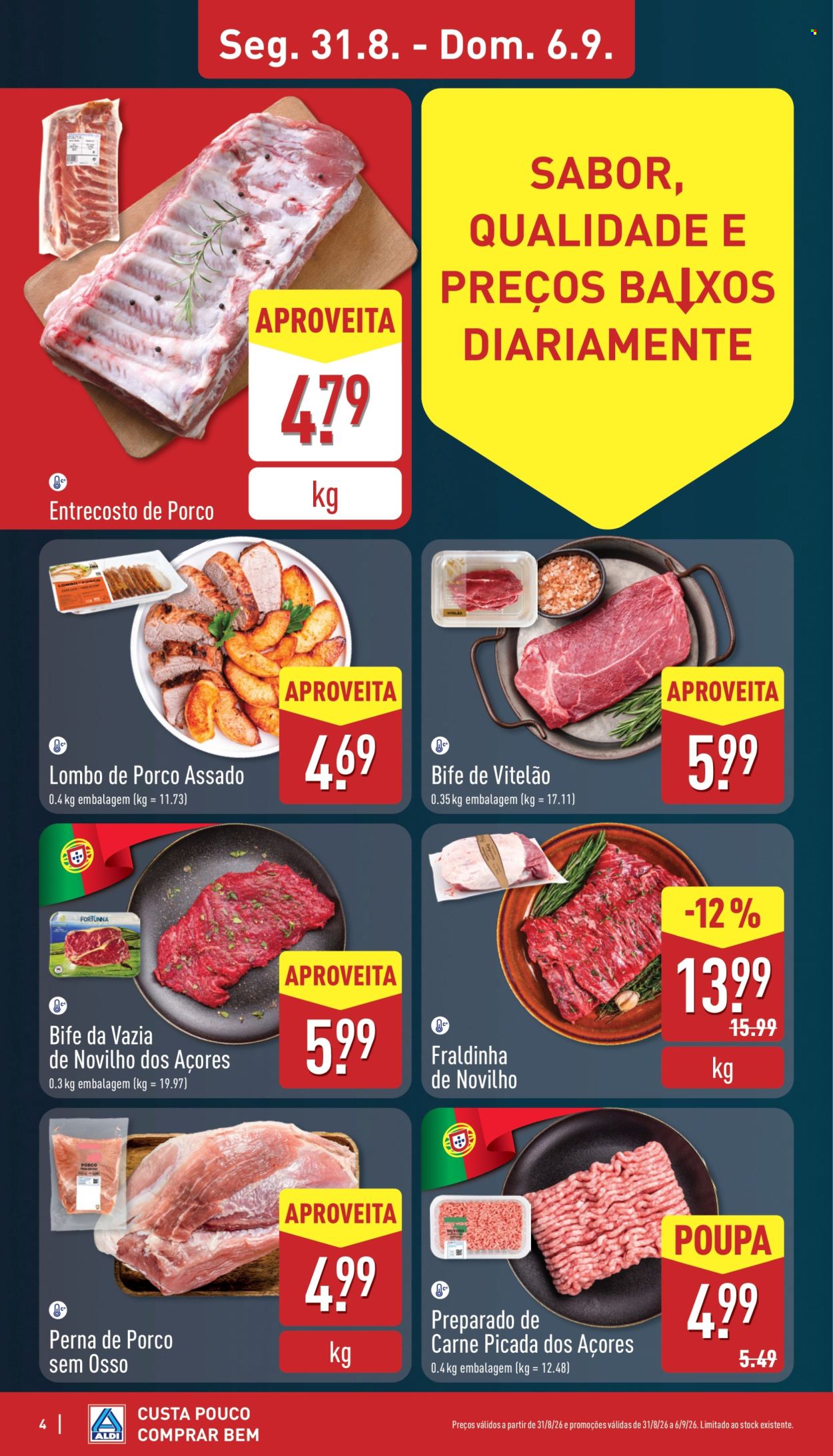 Folheto Aldi - 31.8.2026 - 6.9.2026. Página 4