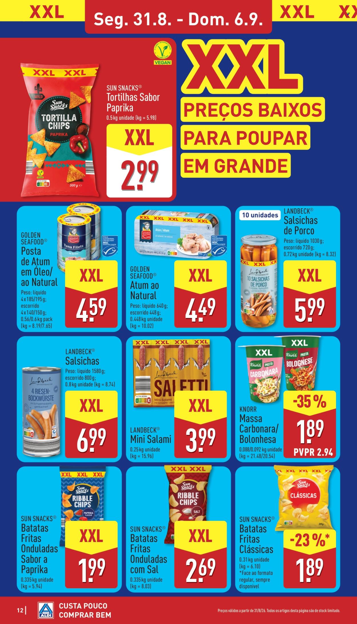 Folheto Aldi - 31.8.2026 - 6.9.2026. Página 12